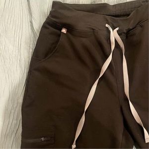 Figs Black Joggers